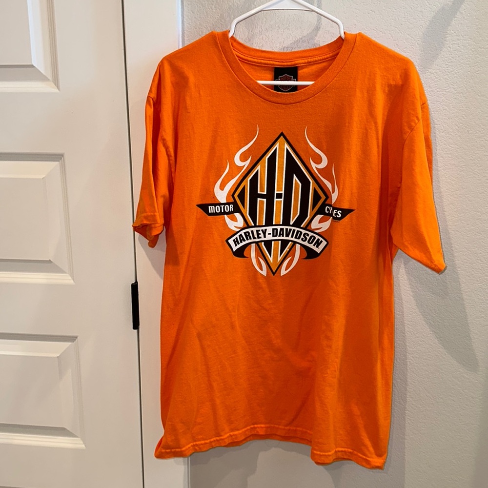 EUC Men’s Harley Davidson Motorcycles Tee T-Shirt Short Sleeve Top Size L Large